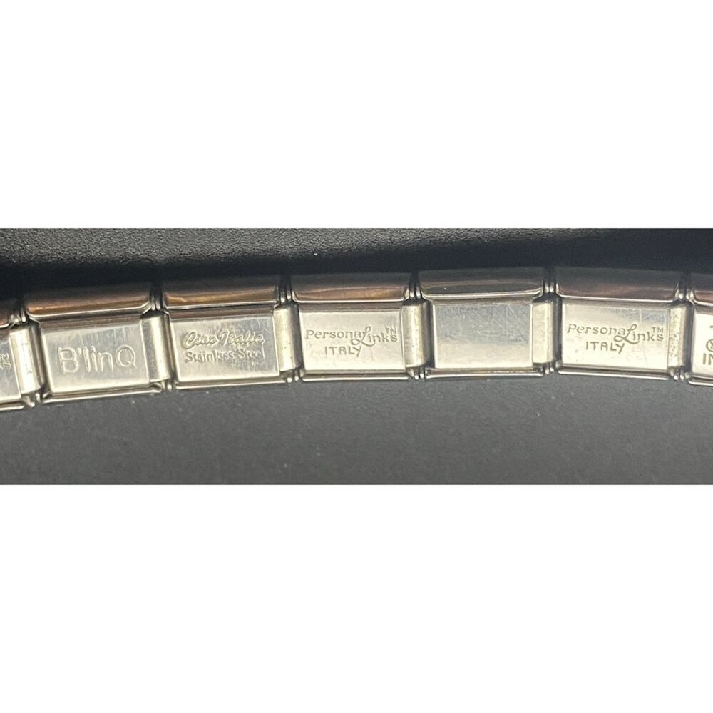Italian Charm Bracelet 20 Link I Love Tony Tiger Pepsi Hershey Kiss Many Brands - Picture 9 of 11